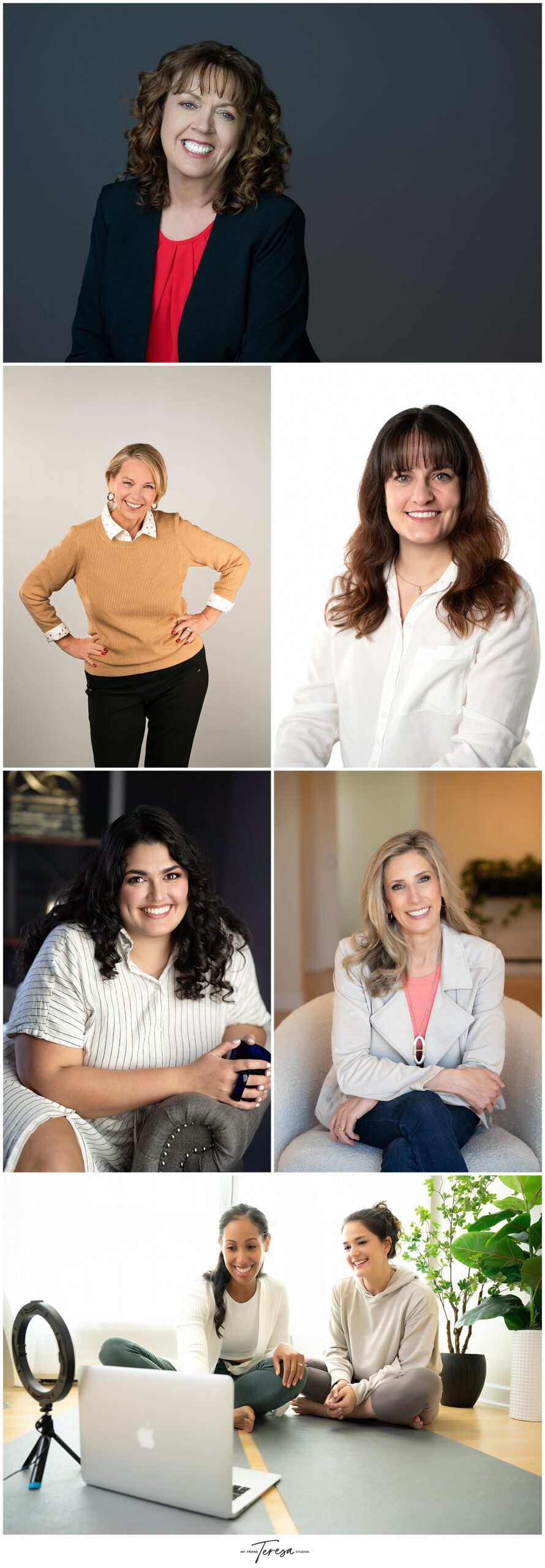 Branding photography and professional headshots from our studio in Cary, NC.